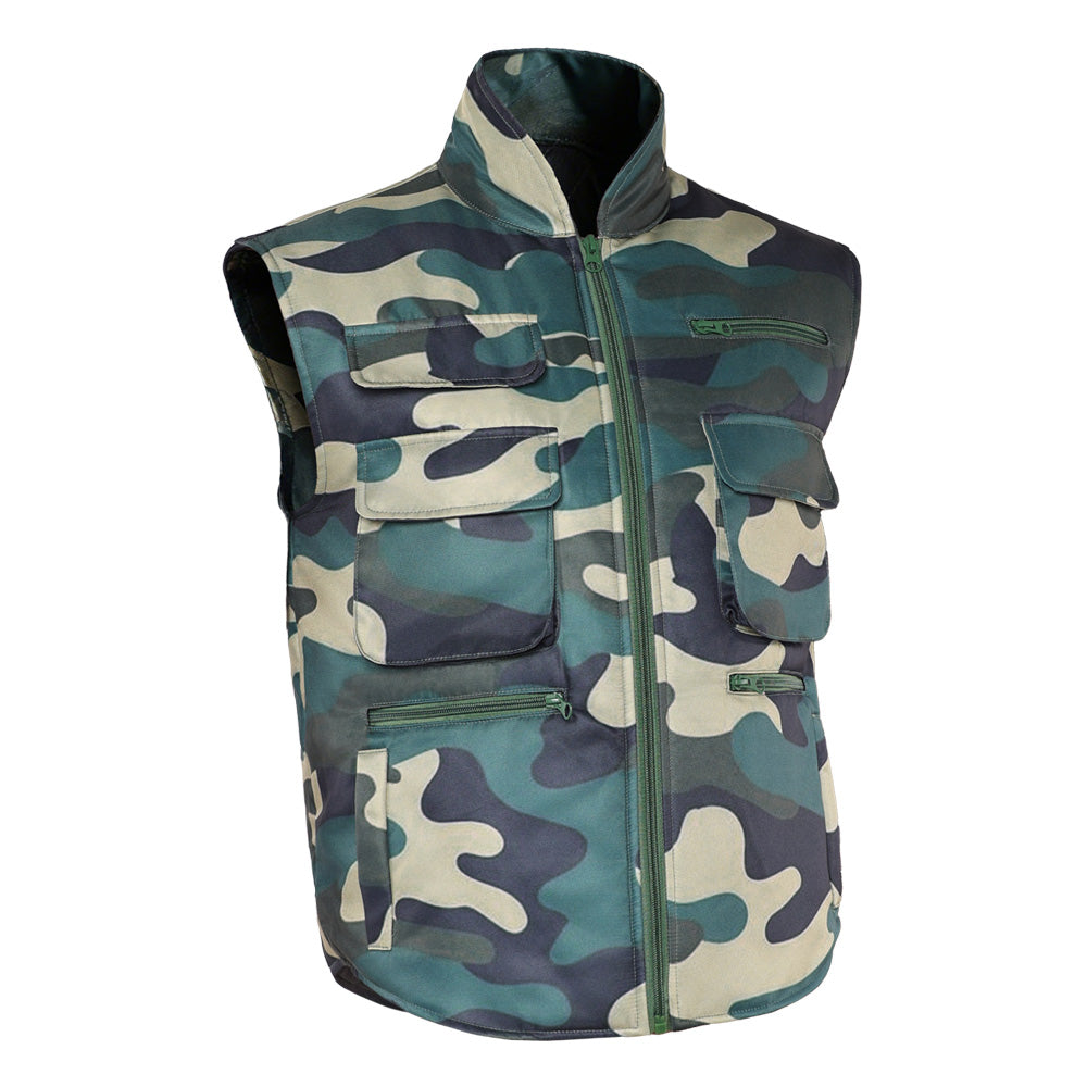 Mike Wheeler Weste Stranger Things Michael Camouflage Herrenwesten Cosplay Outfits