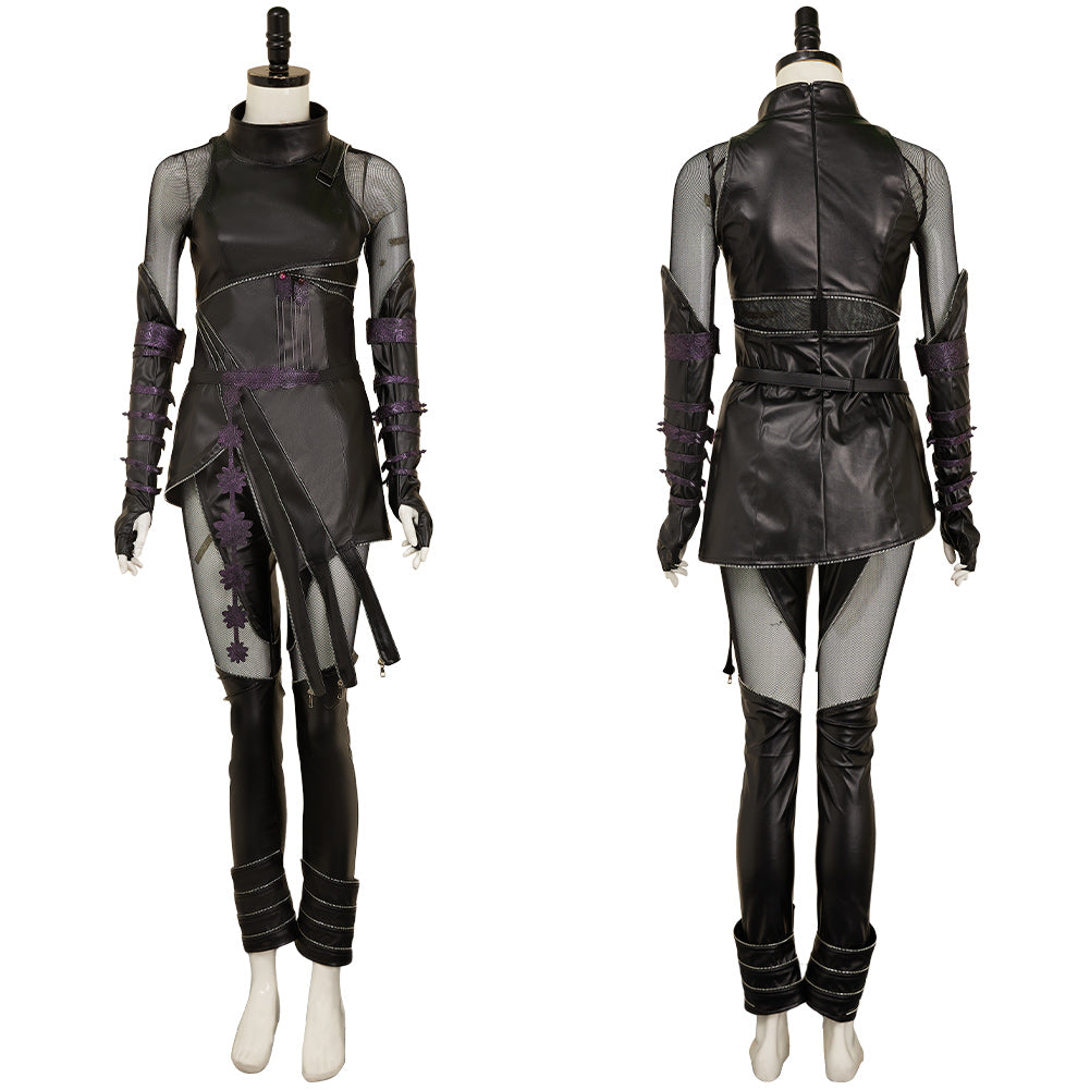 Mira schwarz Kostüm Set Kpop Demon Hunters Huntrix Mira Cosplay Outfits