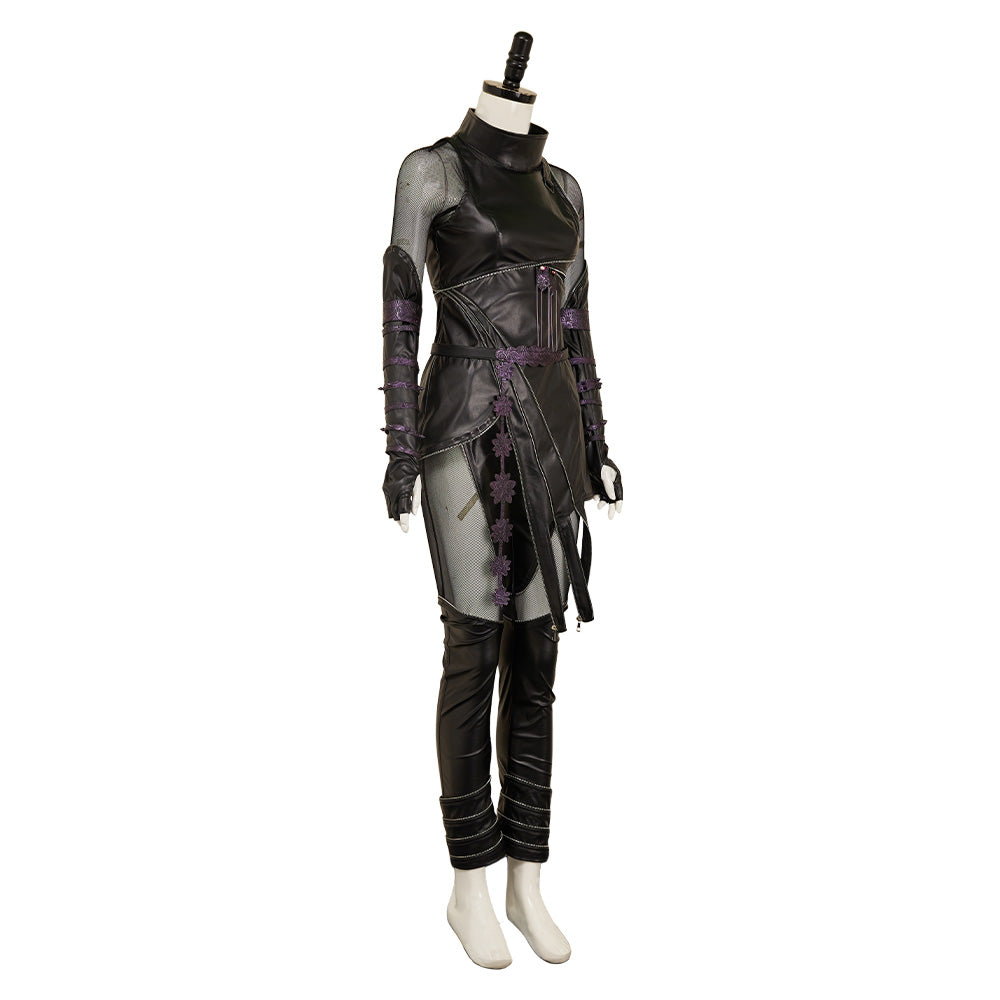 Mira schwarz Kostüm Set Kpop Demon Hunters Huntrix Mira Cosplay Outfits