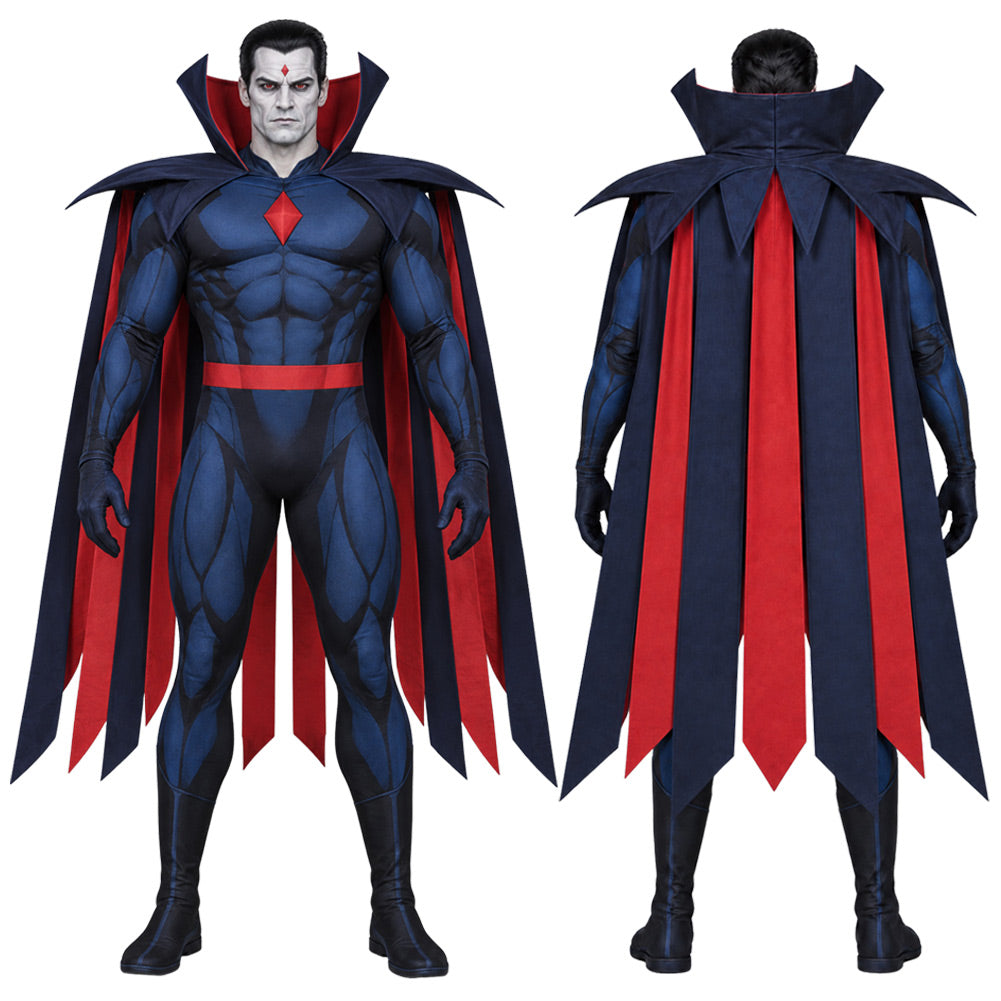 Mister Sinister blau Kostüm Set X-Men '97 Mister Sinister Cosplay Outfit