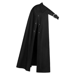 Mittelalter Kostüm schwarz Umhang Halloween Karneval Party Cosplay Outfit