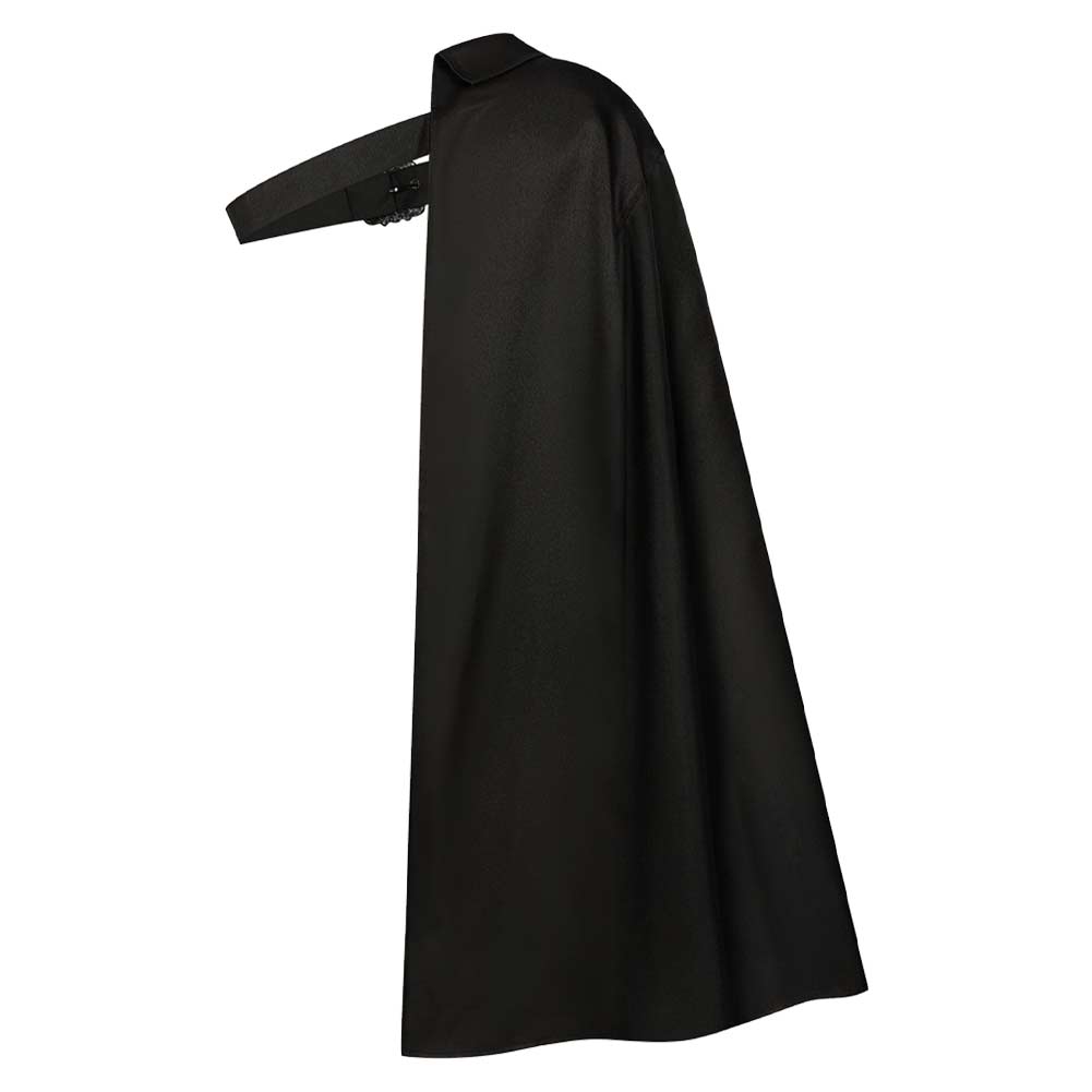 Mittelalter Kostüm schwarz Umhang Halloween Karneval Party Cosplay Outfit