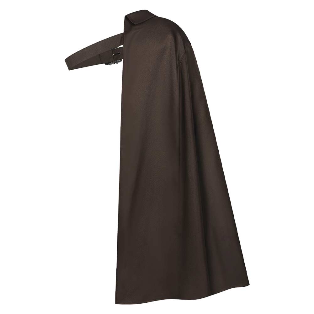 Mittelalter Kostüm schwarz Umhang Halloween Karneval Party Cosplay Outfit