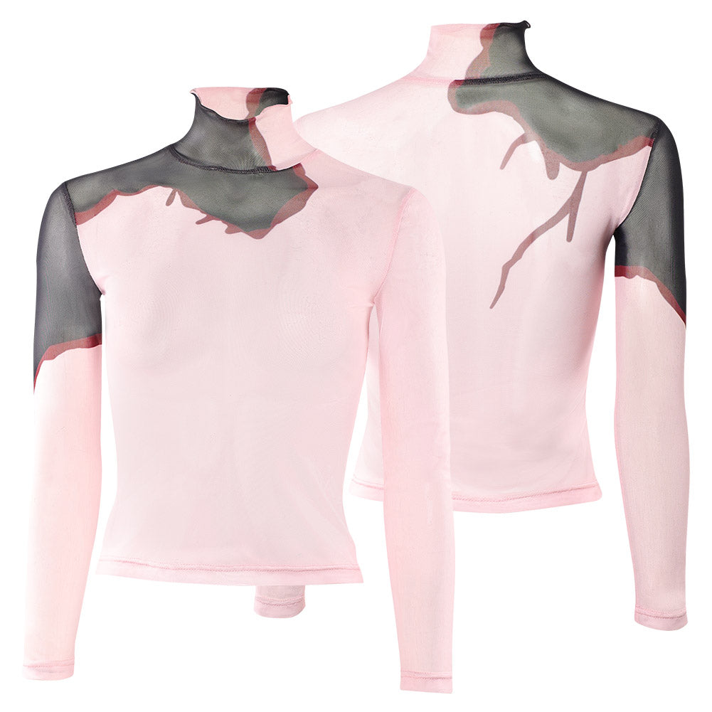 Mizi beige Oberteil Alien Stage Mizi Cosplay Outfit
