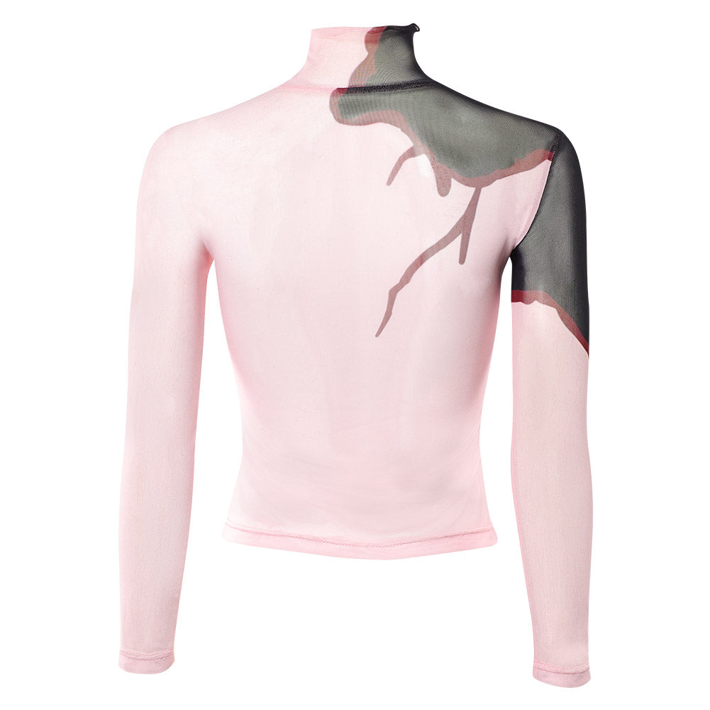 Mizi beige Oberteil Alien Stage Mizi Cosplay Outfit