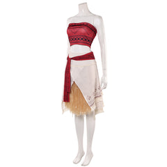 Moana 2026 Vaiana rot Kostüm Set Cosplay Outfit