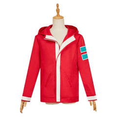 Momo Ayase rote Jacke Dandadan Cosplay Outfits