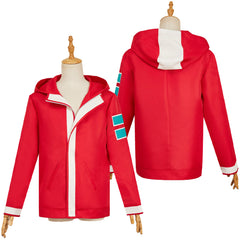 Momo Ayase rote Jacke Dandadan Cosplay Outfits