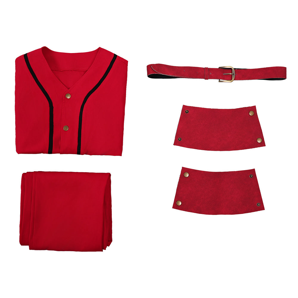 Monkey D. Luffy rot Kostüm Set ONE PIECE: Into the Grand Line Luffy Cosplay Outfit