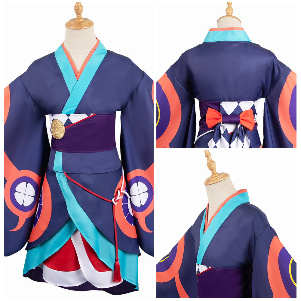 Mononoke Medicine seller Kusuriuri Kimono Cosplay Kostüm