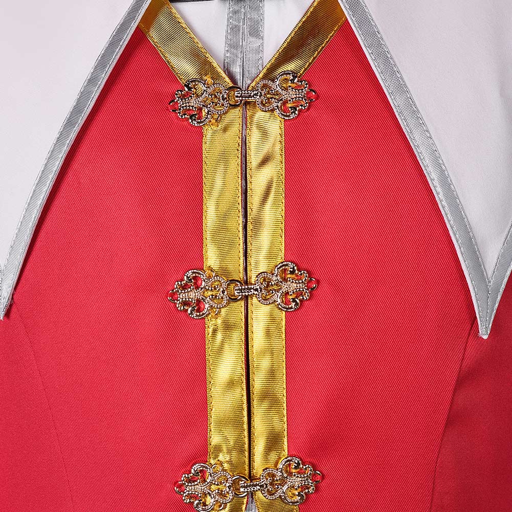 Monster Hunter Guild Knights Kostüm Set Cosplay rot Outfits