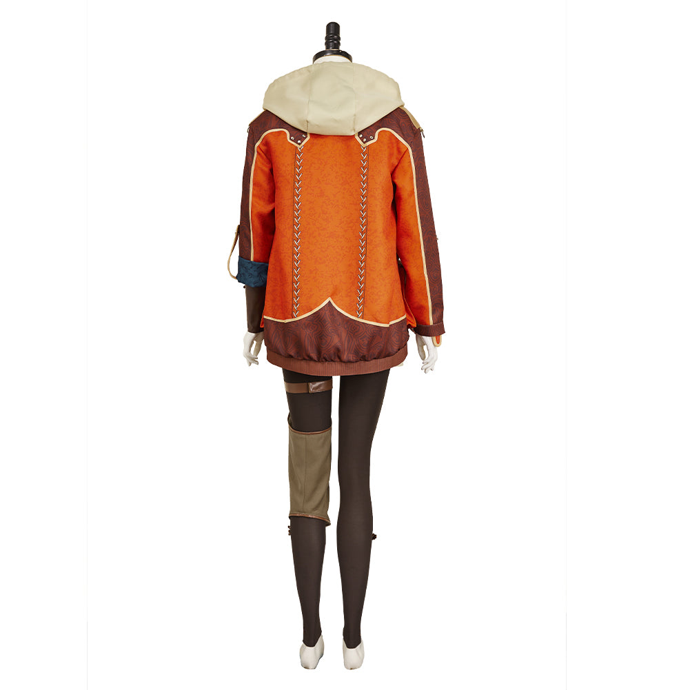 Monster Hunter Wilds Alma Kostüm Cosplay Outfits