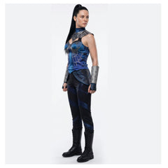Mortal Kombat Kitana blau Kostüm Cosplay Outfit