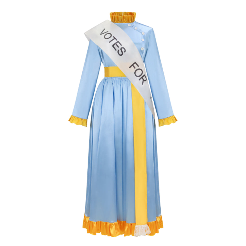 Mrs. Banks Kleid Mary Poppins Mrs. Banks blau Outfit