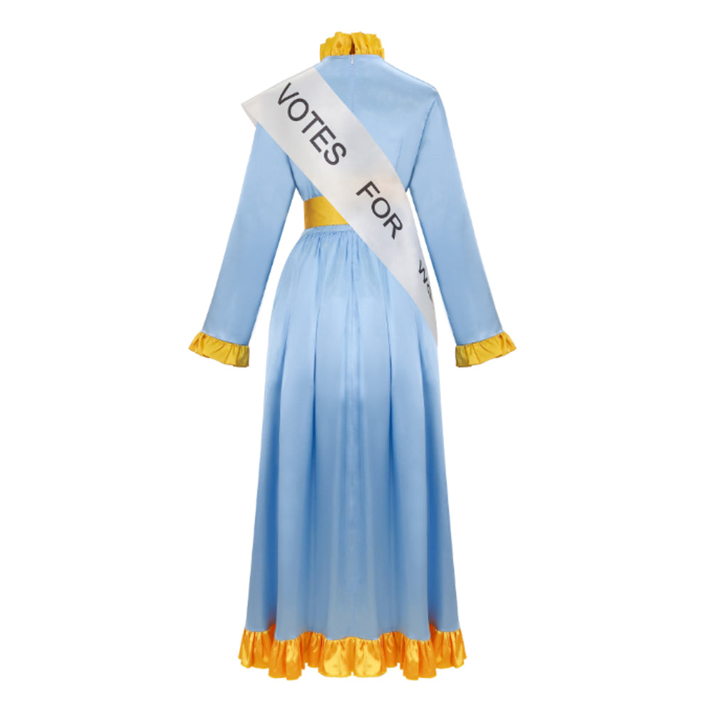 Mrs. Banks Kleid Mary Poppins Mrs. Banks blau Outfit