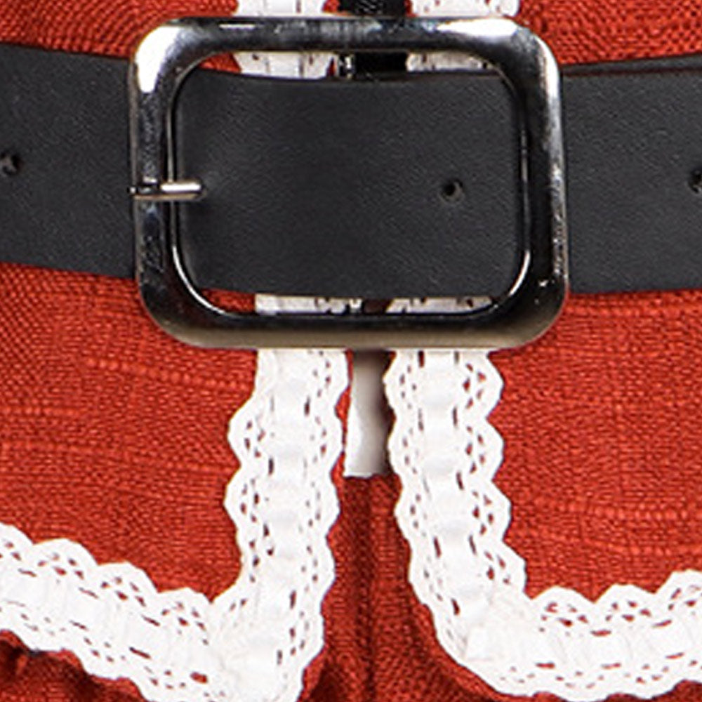 Mrs. Claus rot Kostüm Set Violent Night 2 Mrs. Claus Cosplay Outfit