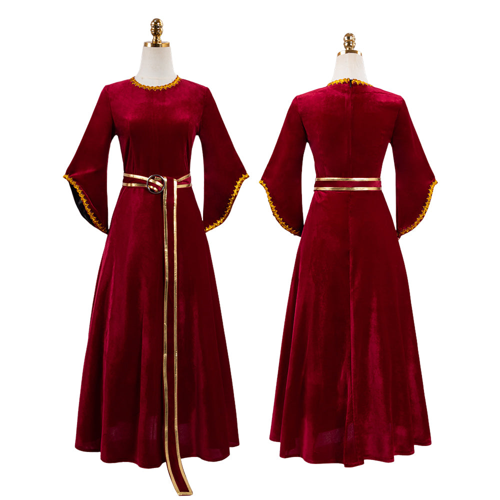 Mutter Gothel rot Kostüm Set Tangled Mutter Gothel Cosplay Outfit