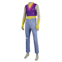 Mystery Saja Kostüm Kpop Demon Hunters 2025 Mystery Cosplay Outfits