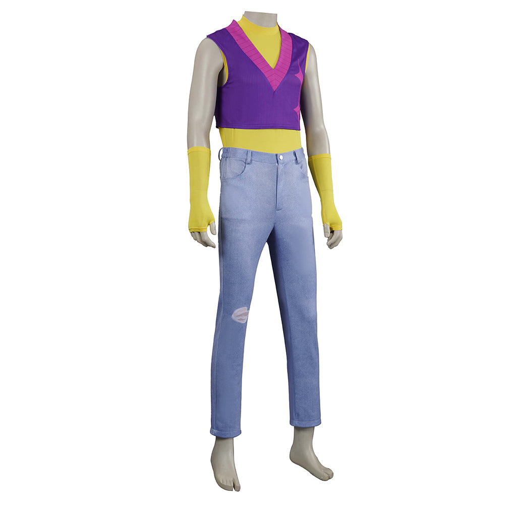 Mystery Saja Kostüm Kpop Demon Hunters 2025 Mystery Cosplay Outfits