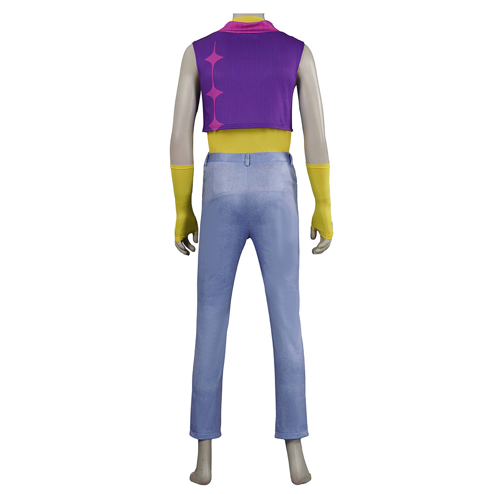 Mystery Saja Kostüm Kpop Demon Hunters 2025 Mystery Cosplay Outfits
