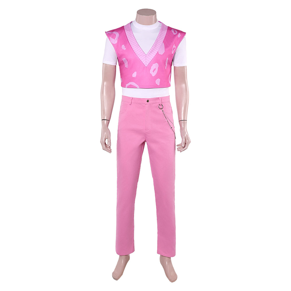 Mystery Saja rosa Kostüm Set K-Pop: Demon Hunters Saja Boys Mystery Saja Outfits