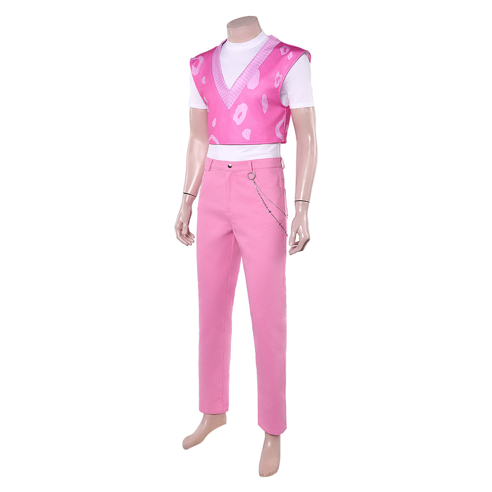Mystery Saja rosa Kostüm Set K-Pop: Demon Hunters Saja Boys Mystery Saja Outfits