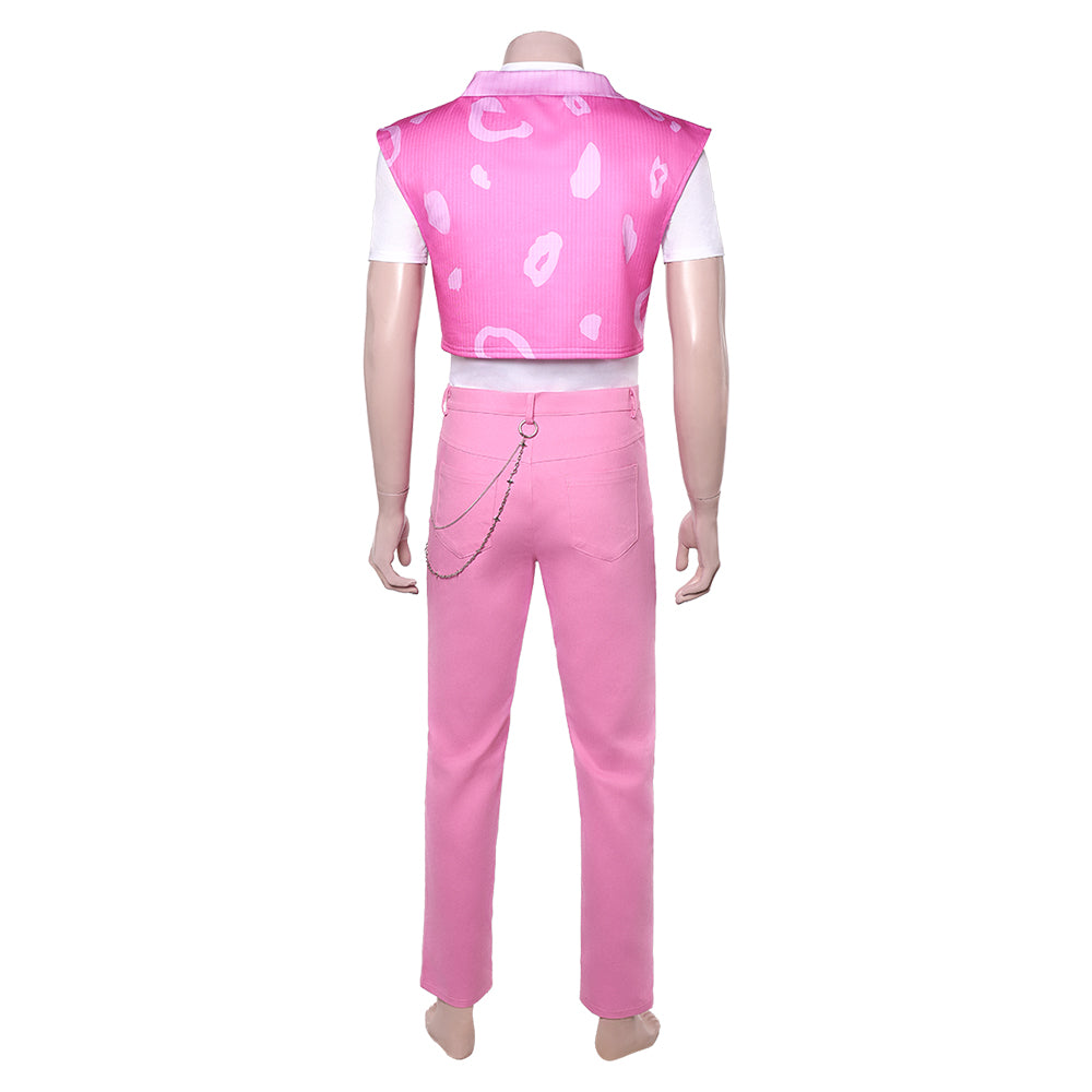 Mystery Saja rosa Kostüm Set K-Pop: Demon Hunters Saja Boys Mystery Saja Outfits