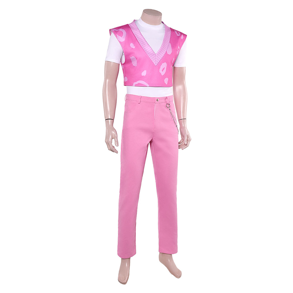 Mystery Saja rosa Kostüm Set K-Pop: Demon Hunters Saja Boys Mystery Saja Outfits