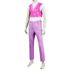 Mystery Saja rosa Kostüm Set Kpop Demon Hunters Saja Boys Mystery Cosplay Outfits