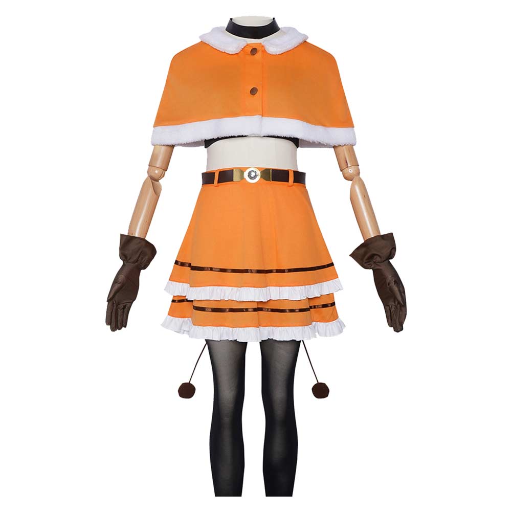 Nagisa Momoe gelb Kostüm Set Puella Magi Madoka Magica Nagisa Momoe Cosplay Outfit