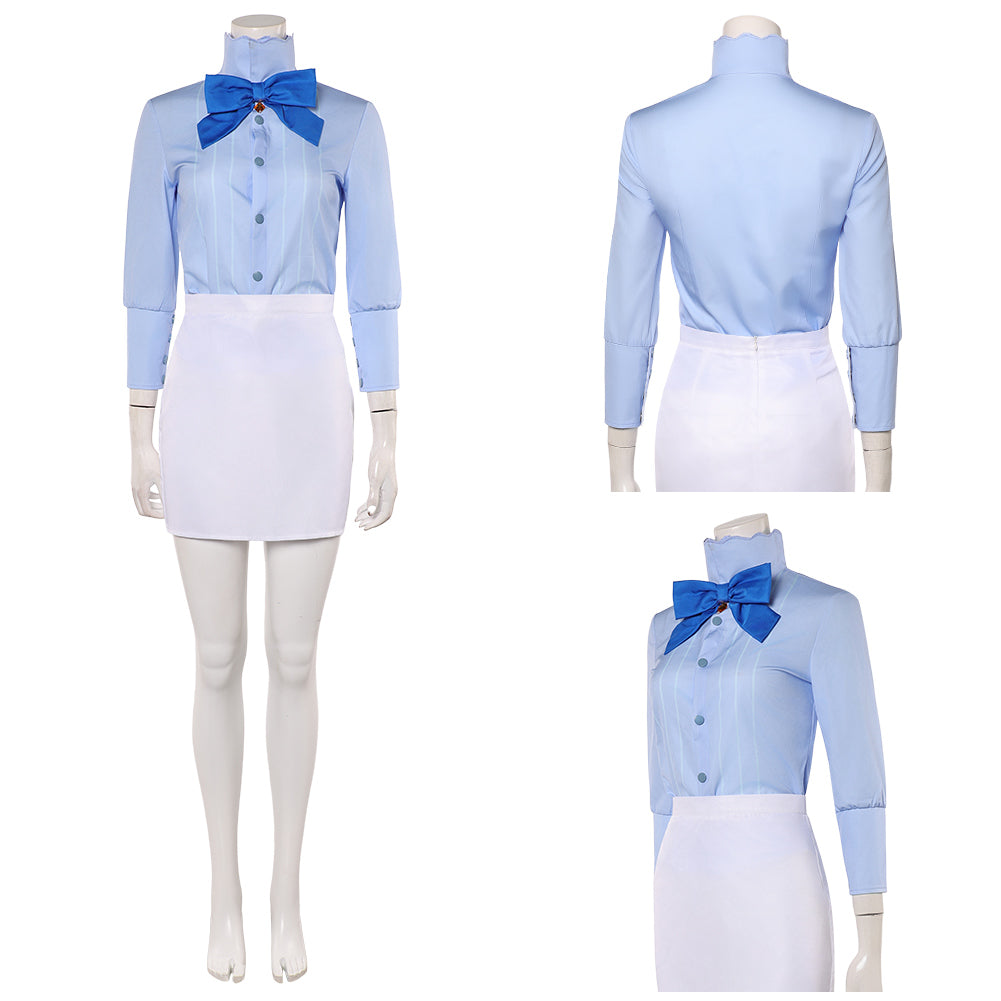 Nami blau Outfit One Piece Nami Cosplay Kostüm Set