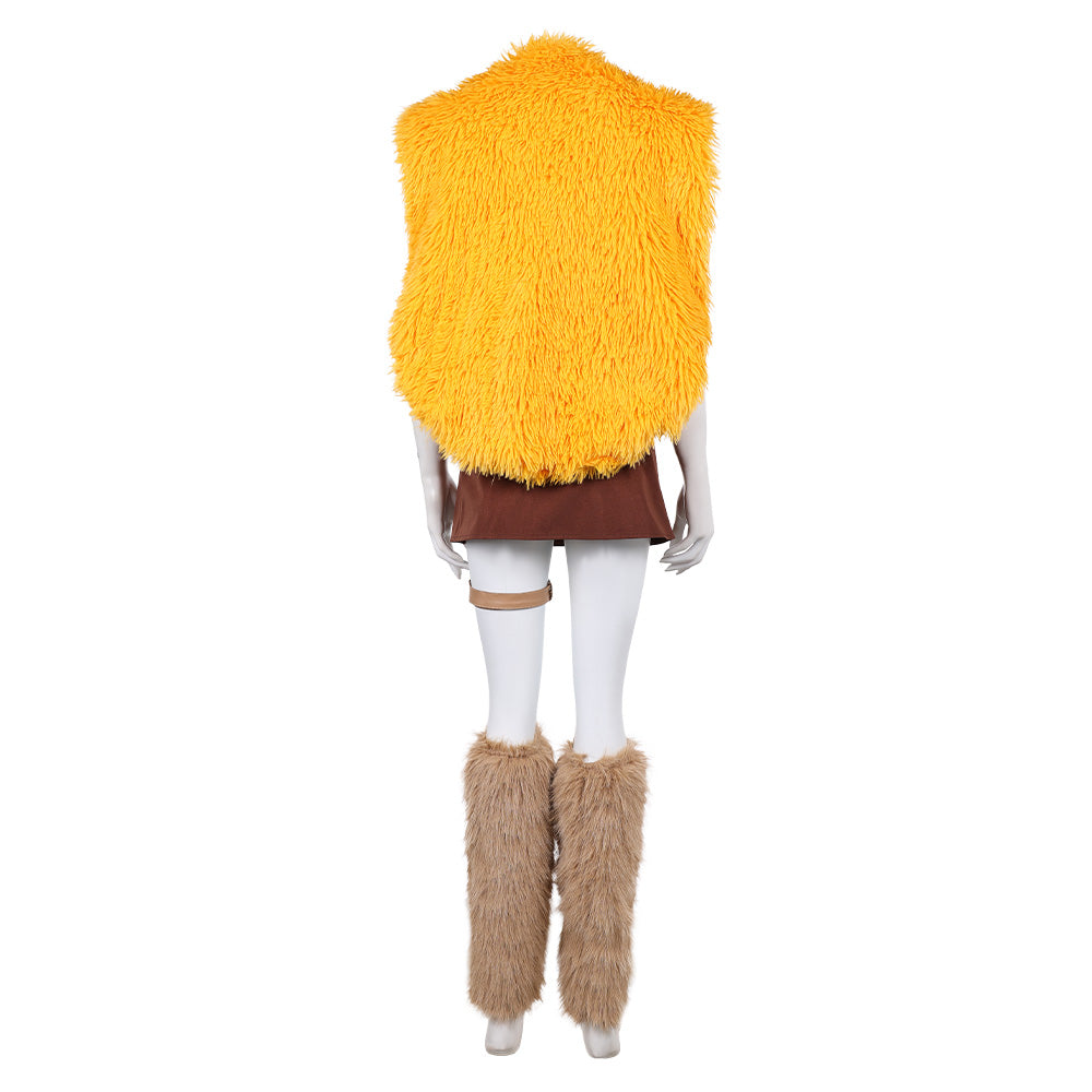 Nami Kostüm Set One Piece Nami gelb Cosplay Kostüm