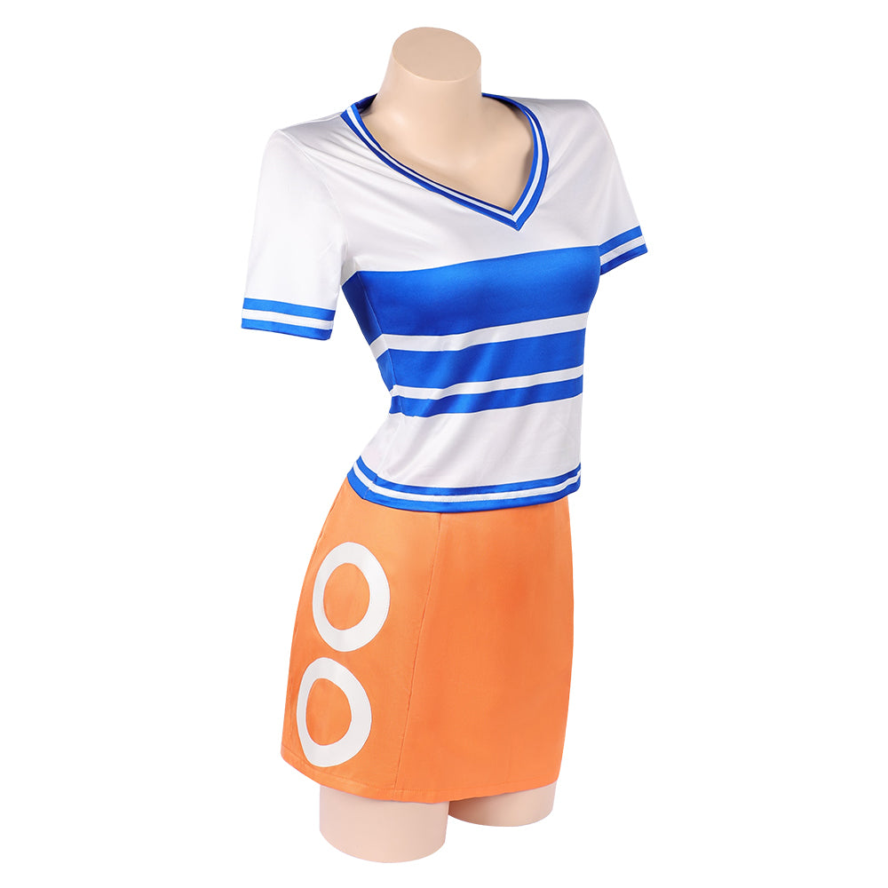 Nami Sommer Outfit One Piece Nami Cosplay Kostüm
