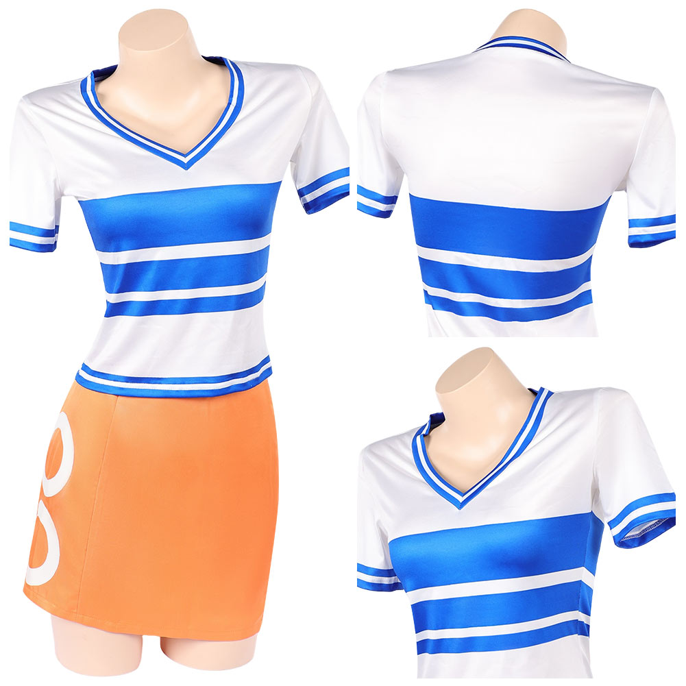 Nami Sommer Outfit One Piece Nami Cosplay Kostüm