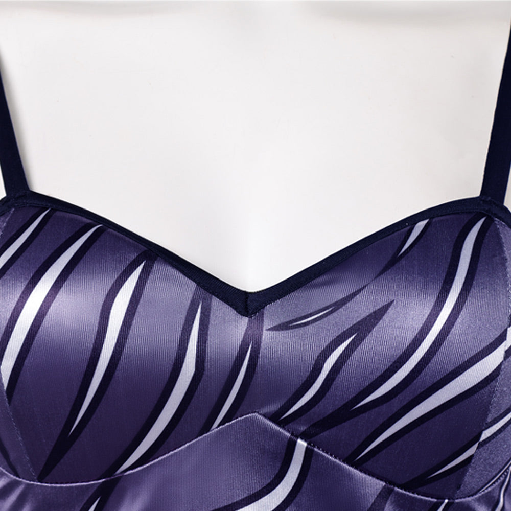 Nefertari Vivi Kostüm Set One Piece Miss Wednesday Cosplay Outfit