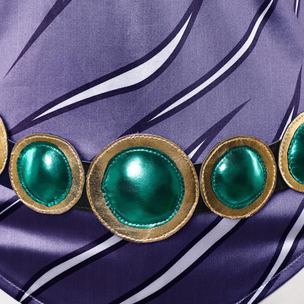 Nefertari Vivi Kostüm Set One Piece Miss Wednesday Cosplay Outfit