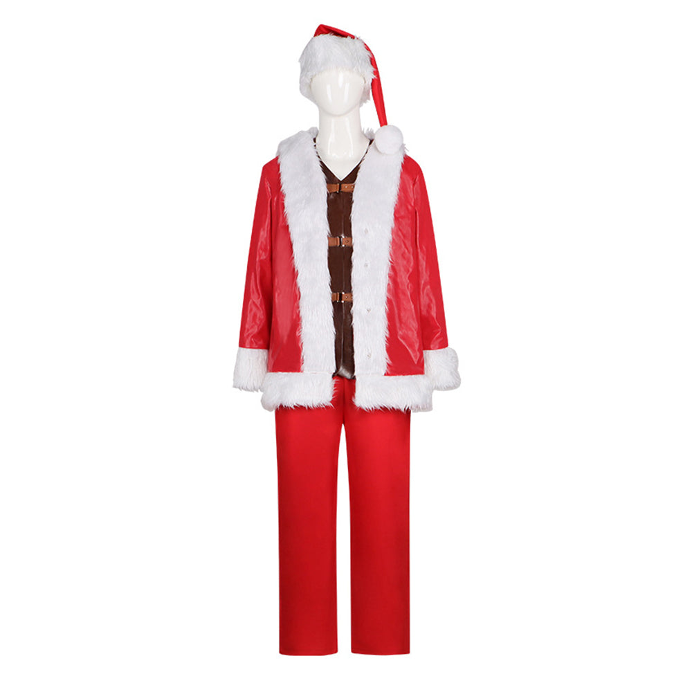Nick rot Kostüm Set Violent Night Nick Cosplay Outfit