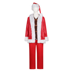 Nick rot Kostüm Set Violent Night Nick Cosplay Outfit