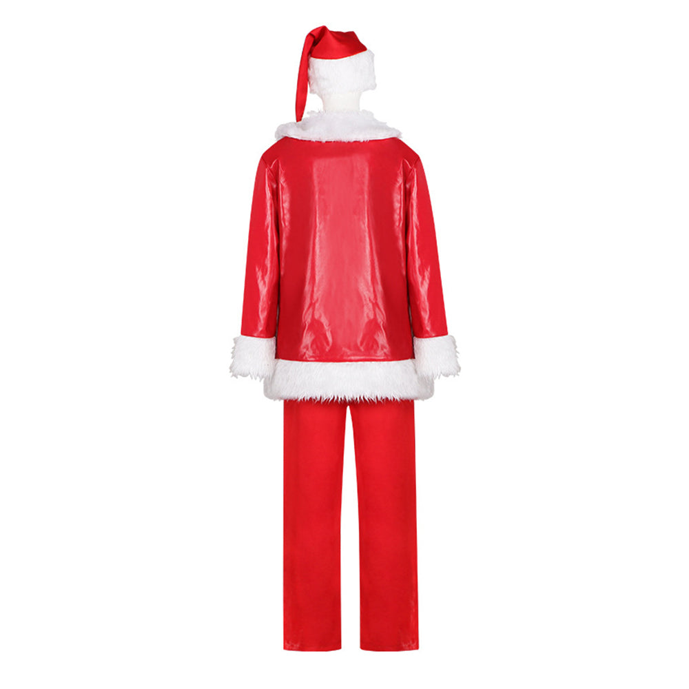Nick rot Kostüm Set Violent Night Nick Cosplay Outfit