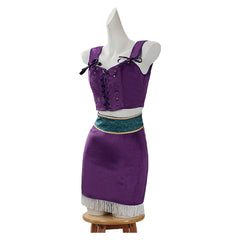 Nico Robin lila Outfit One Piece Nico Sommer Cosplay Kostüm