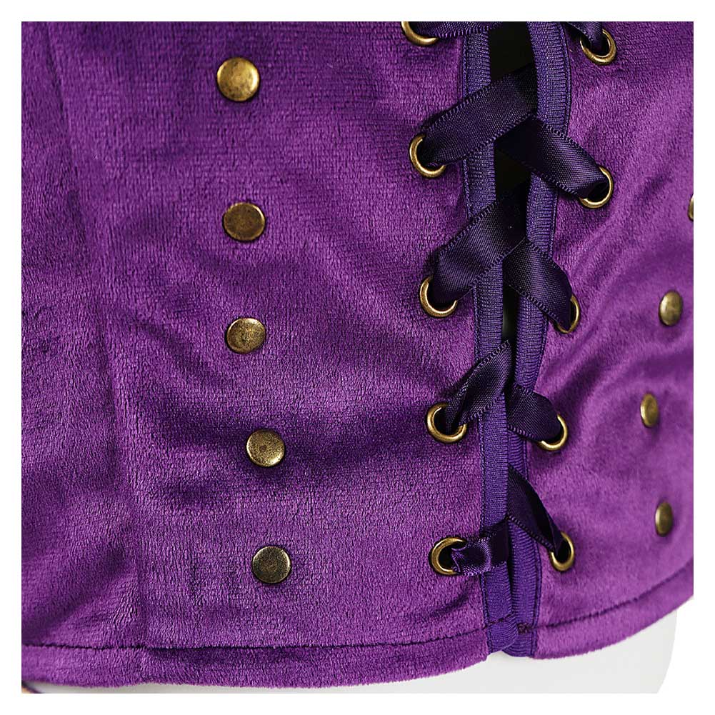 Nico Robin lila Outfit One Piece Nico Sommer Cosplay Kostüm