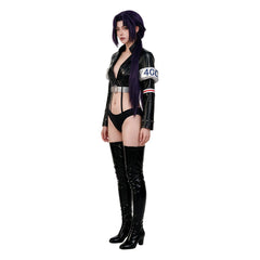 Nico Robin schwarz Kostüm Set One Piece Nico Robin Cosplay Outfit