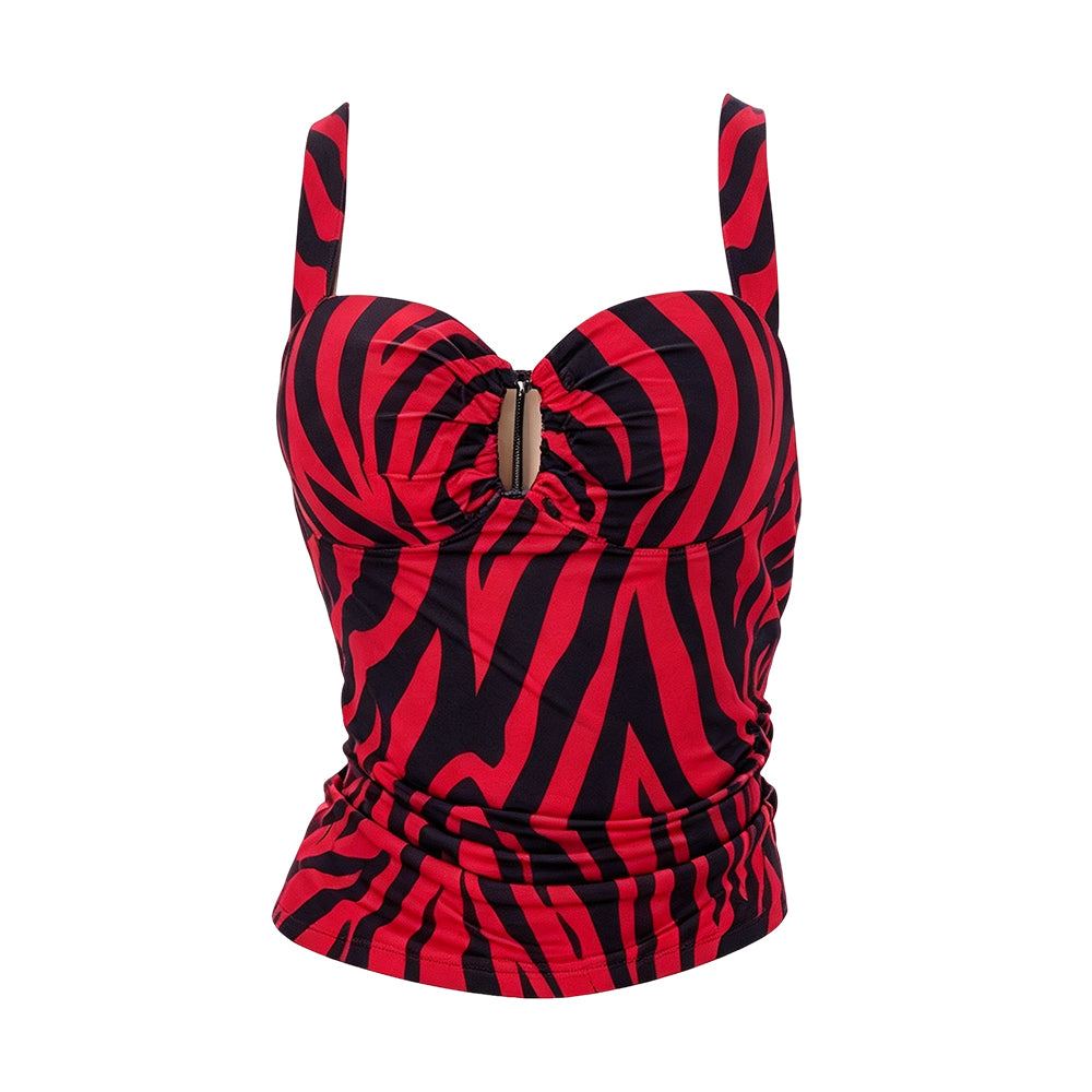 ​Nikki Freeman rot-schwarz Kostüm Set Obsession Nikki Freeman Cosplay Outfit