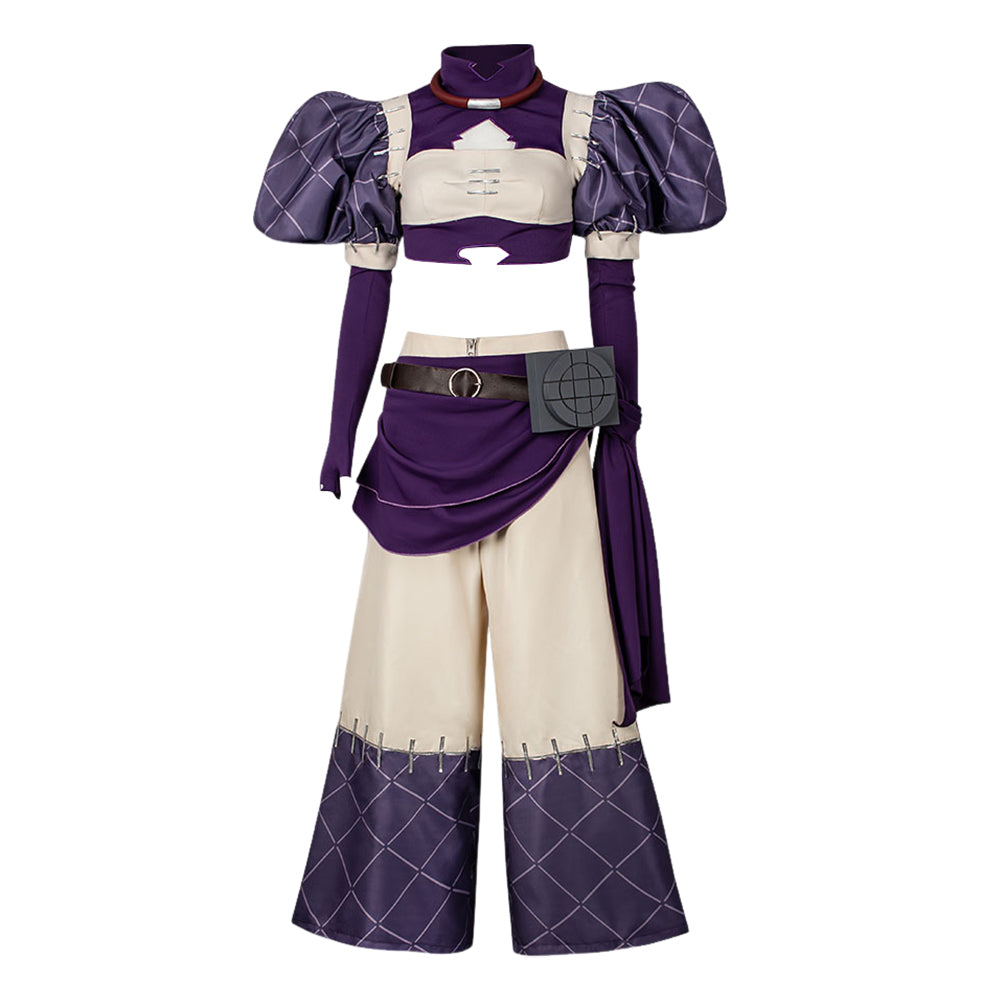 Noerde Hew Amozo Kostüm Set GACHIAKUTA Noerde Cosplay Outfit