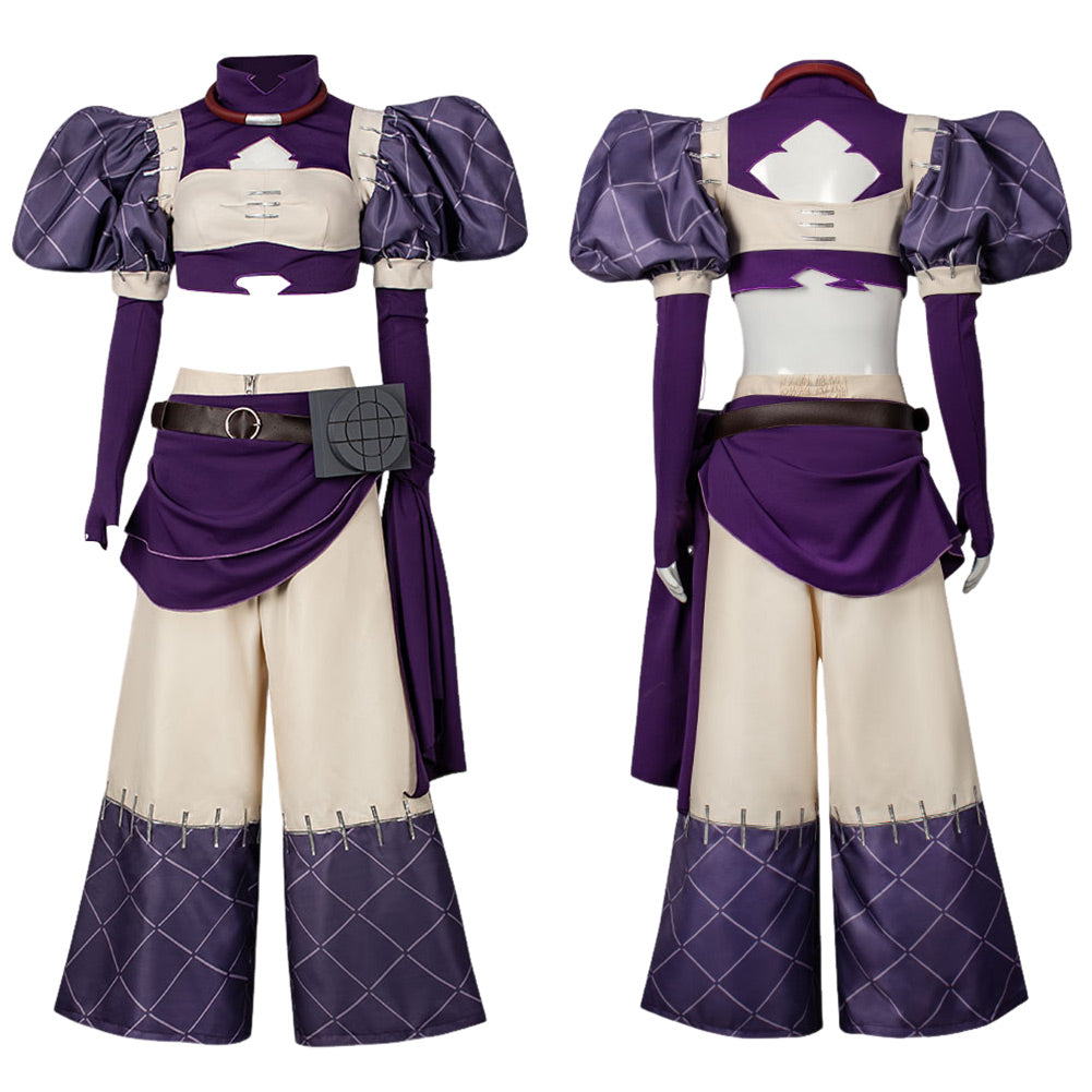 Noerde Hew Amozo Kostüm Set GACHIAKUTA Noerde Cosplay Outfit