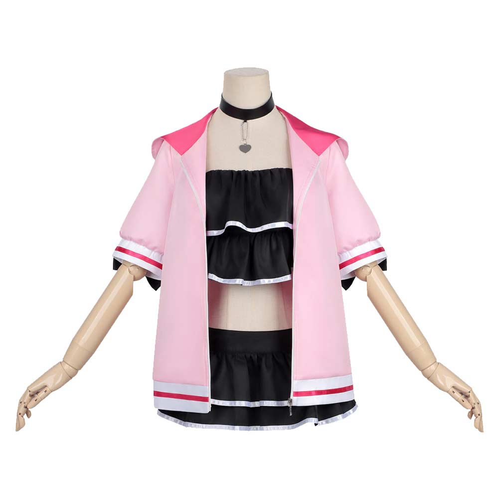 Noi Komazawa schwarz Outfit Cosmic Princess Kaguya Noi Cosplay Kostüm