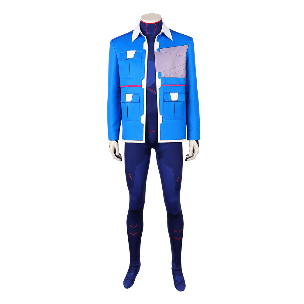 Nomad Netrunner D Kostüm Set Cyberpunk: Edgerunners 2 D Cosplay Outfit