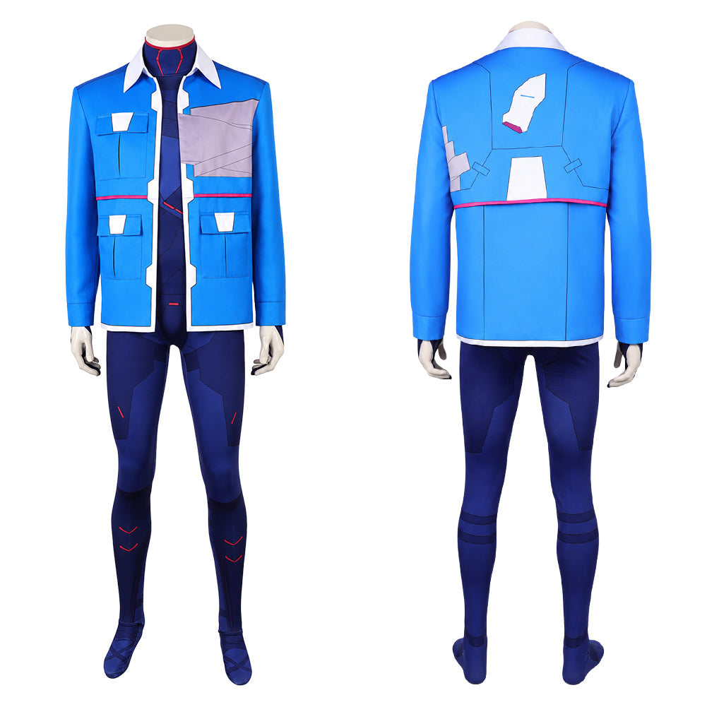 Nomad Netrunner D Kostüm Set Cyberpunk: Edgerunners 2 D Cosplay Outfit