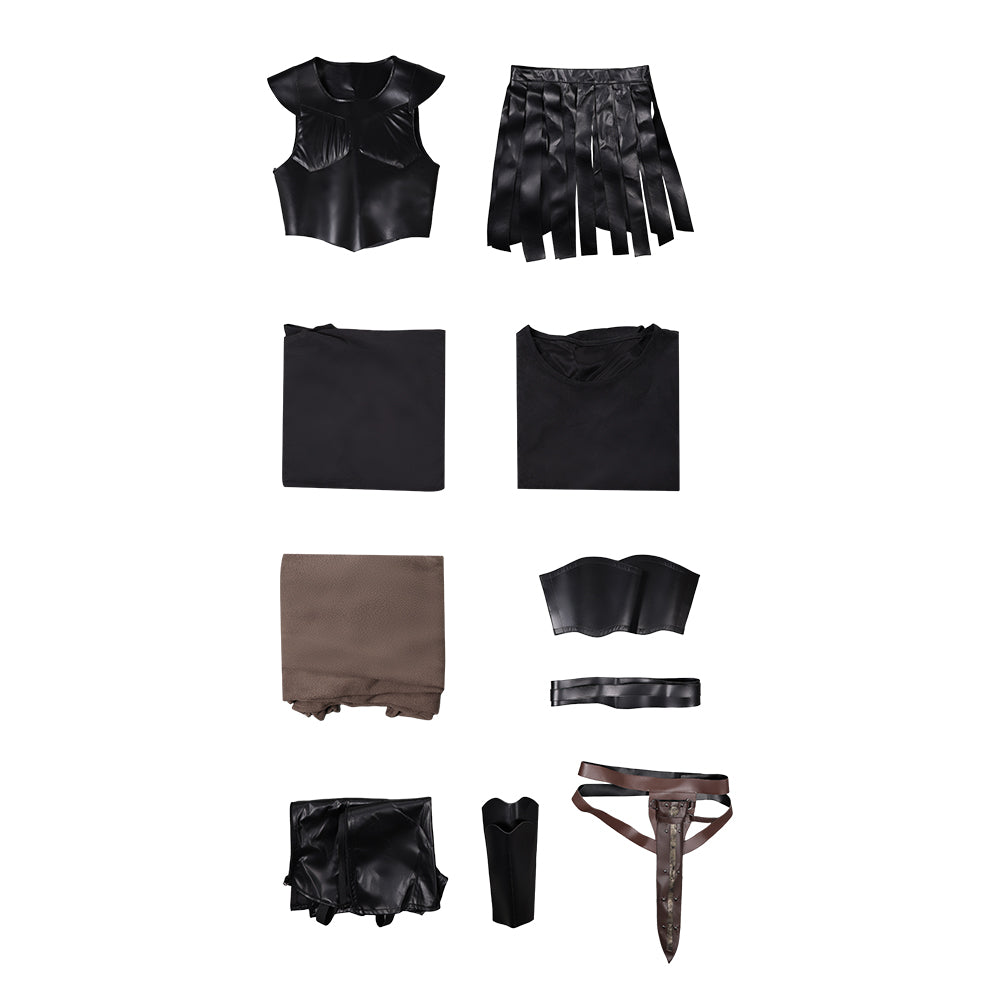 Odysseus schwarz Kostüm Set Die Odyssee (2026) Odysseus Cosplay Outfit