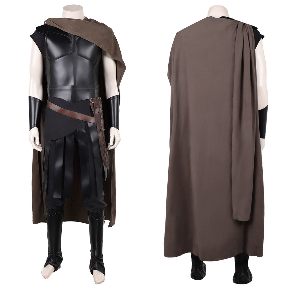 Odysseus schwarz Kostüm Set Die Odyssee (2026) Odysseus Cosplay Outfit